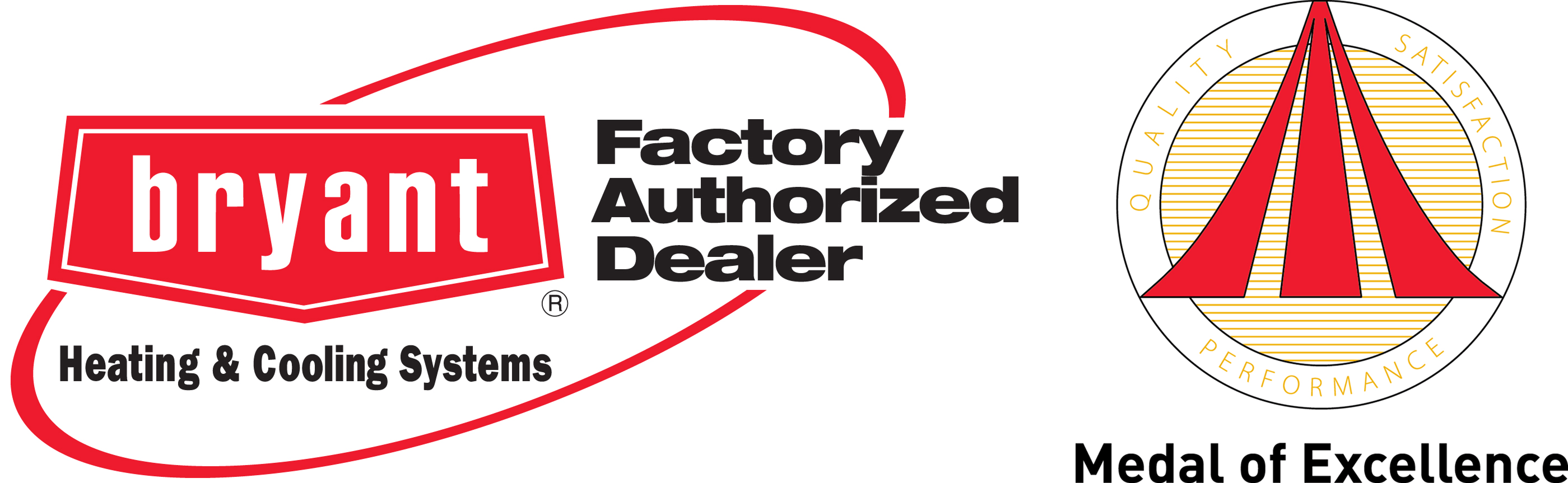 Bryant supplied dealer and award logos